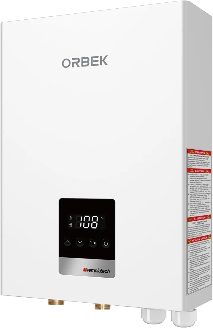 Orbek ET018 18 kW Electric Tankless Water Heater