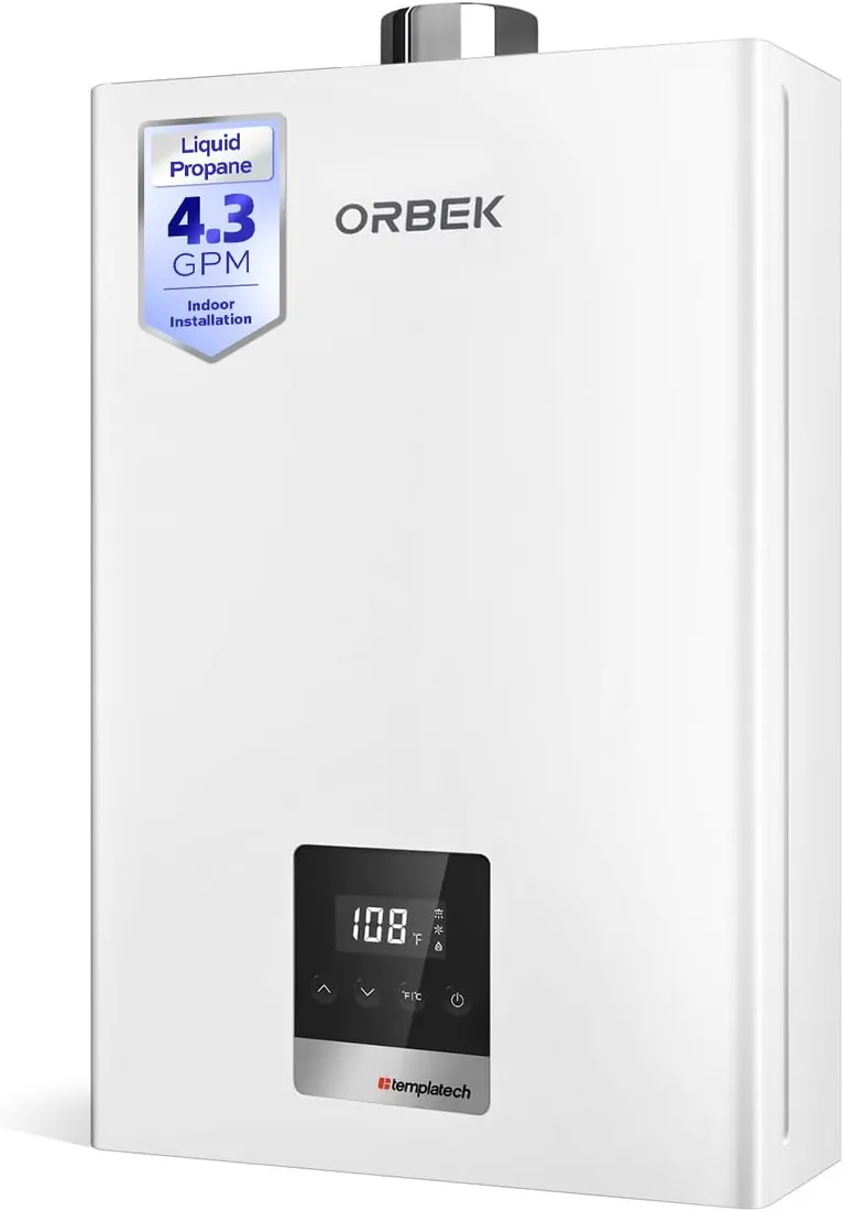 Orbek HW100 100,000 BTU Propane Tankless Water Heater