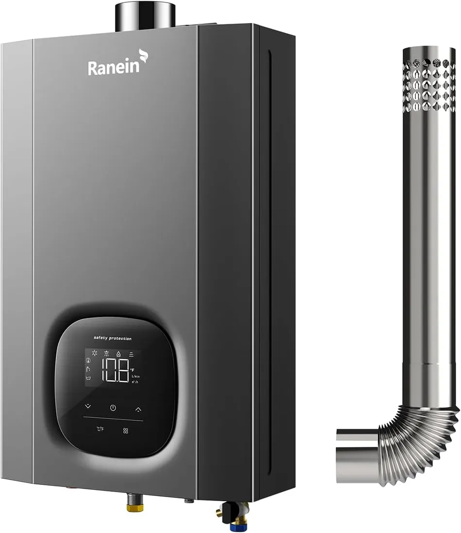 Ranein RH10K 100,000 BTU Natural Gas Tankless Water Heater